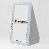 Panoramic White Picture Frame Photo Frame Rockstar Wall Art Frame