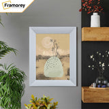 Limed White Photo Print Frame Handmade Wall Art Frame
