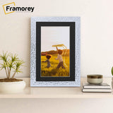 White Picture Frame Photo Frame Rockstar Wall Art Frame With Black Mount