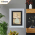 Limed White Picture Frame Poster Frame With Black Mount