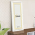 Panorama Style White Oslo Picture Frames With Ivory Mount