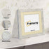 Square Size White Perisa Photo Frames Home Decor Frames With Ivory Mount