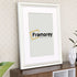 White Picture Frame Oslo Style Photo Frames With White Mount