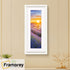 Panorama Style White Oslo Picture Frames With White Mount