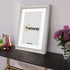 White Wall Photo Frame poster Frame With White Mount