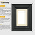 Black Wooden Picture Frames With Ivory Mount
