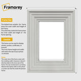 White Wooden Picture Frames Big Step Style Photo Frames