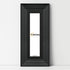 Panoramic Size Black Wooden Picture Frame Big Step With Black Mount