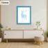 Blue Photo Frame, Wall Decor Frames