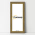 Panorama Style Gold Photo Frame Dahlia Style Wall Art Hanging Frame