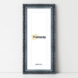 Panorama Silver Photo Frame Dahlia Wall Art Frame With White Mount