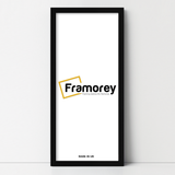 Thin Matt Black Panoramic Picture Frame Poster Frames
