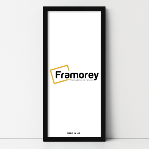 Thin Matt Black Panoramic Picture Frame Poster Frames