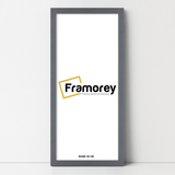 Thin Matt Dark Grey Panoramic Picture Frame Poster Frames