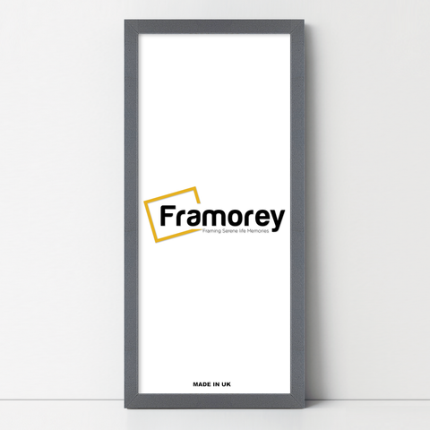 Thin Matt Dark Grey Panoramic Picture Frame Poster Frames
