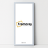 Thin Matt Light Grey Panoramic Picture Frame Poster Frames