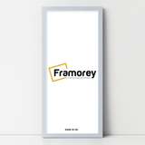 Thin Matt Light Grey Panoramic Picture Frame Poster Frames