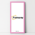 Thin Matt Panoramic Pink Picture Frame Poster Frames