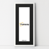 White Thin Matt Panoramic Photo Frames With Black Mount