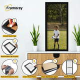 Thin Matt Black Panoramic Picture Frame Poster Frames