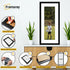 Thin Matt Panoramic Black Picture Frames With White Mount
