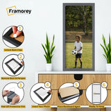 Thin Matt Dark Grey Panoramic Picture Frame Poster Frames