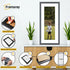Thin Matt Panoramic Dark Grey Picture Frames With White Mount