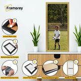 Thin Matt Gold Panoramic Picture Frame Poster Frames