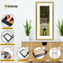 Thin Matt Panoramic Gold Pictures Frames With White Mount