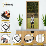 Thin Matt Oak Panoramic Picture Frame Poster Frames