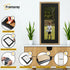 Panoramic Thin Matt Oak Picture Frames with Black Mount