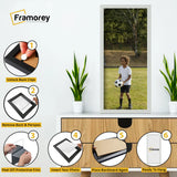 Thin Matt Panoramic Silver Picture Frame Poster Frames