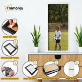 Thin Matt Panoramic White Picture Frame Poster Frames