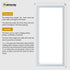 Thin Matt Light Grey Panoramic Picture Frame Poster Frames