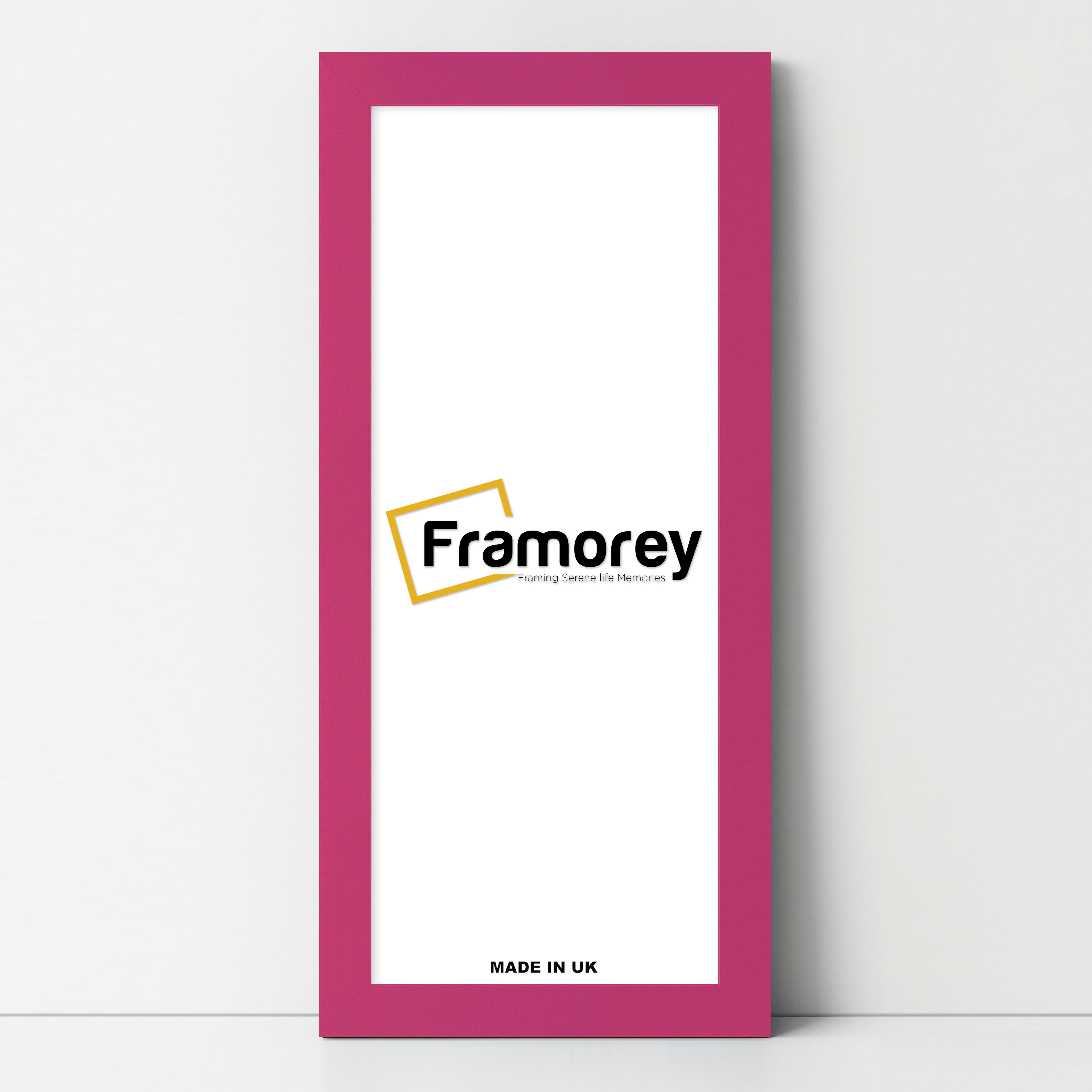 Panoramic Size Pink Picture Frames Wall Decor Frame