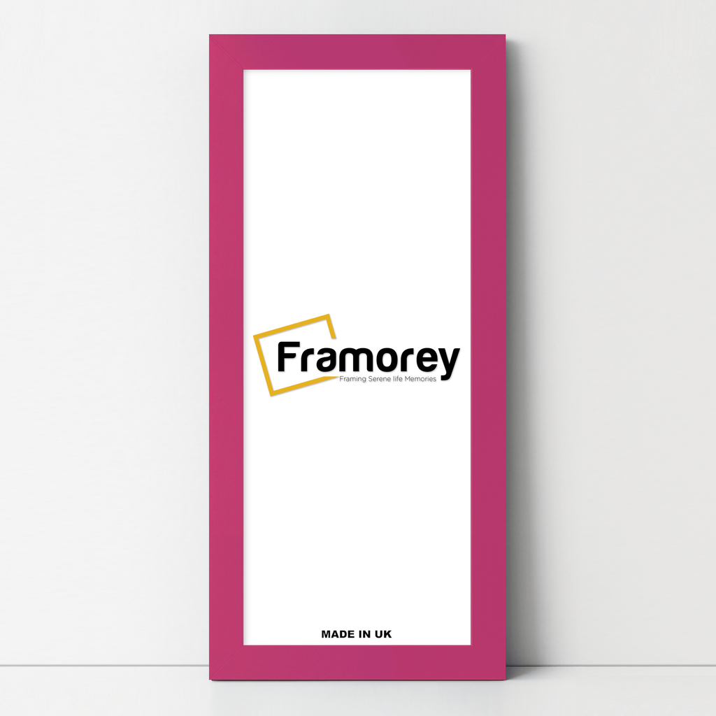 Panoramic Size Pink Picture Frames Wall Decor Frame