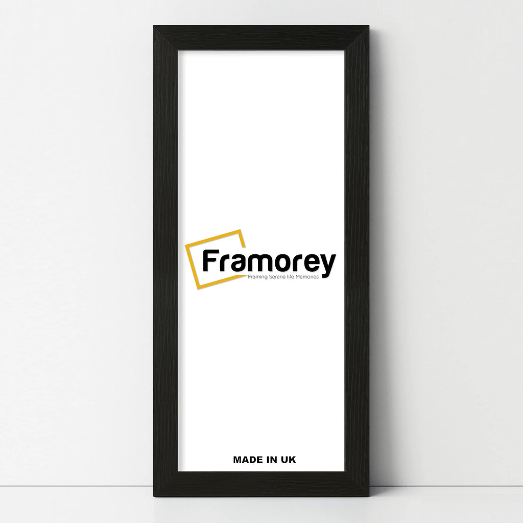 Panoramic Size Ash Black Picture Frames Wall Decor Frame