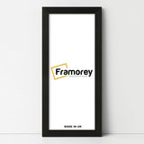 Panoramic Size Ash Black Picture Frames Wall Decor Frame