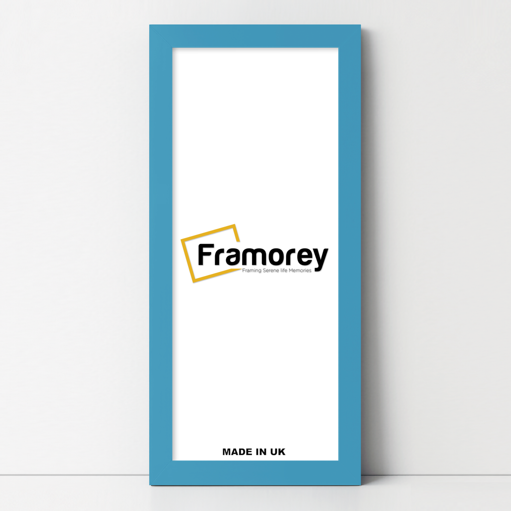 Panoramic Blue Picture Frame Wall Decor Frame