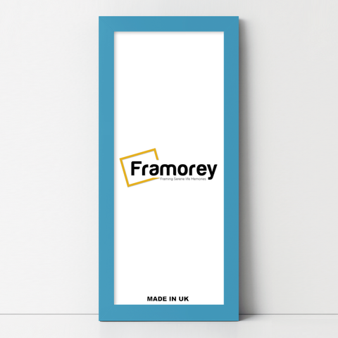 Panoramic Blue Picture Frame Wall Decor Frame