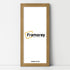 Panoramic Size Beech Picture Frames Wall Decor Frame