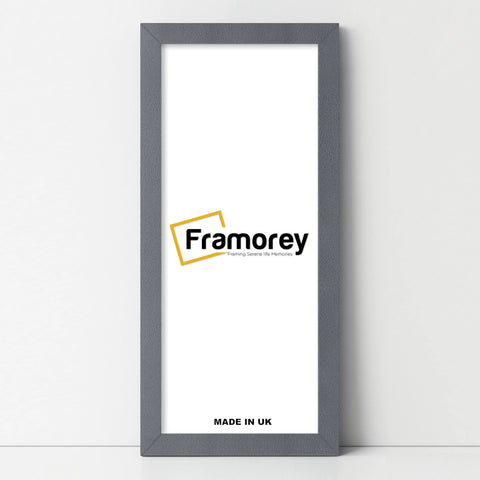 Panoramic Size Dark Grey Picture Frames Wall Decor Frame