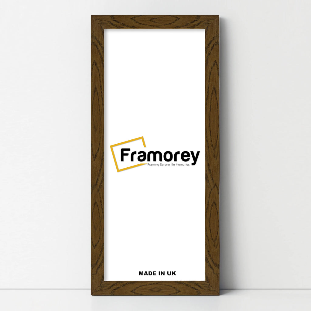 Panoramic Size Dark Oak Picture Frames Wall Decor Frame