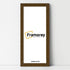 Panoramic Size Dark Oak Picture Frames Wall Decor Frame