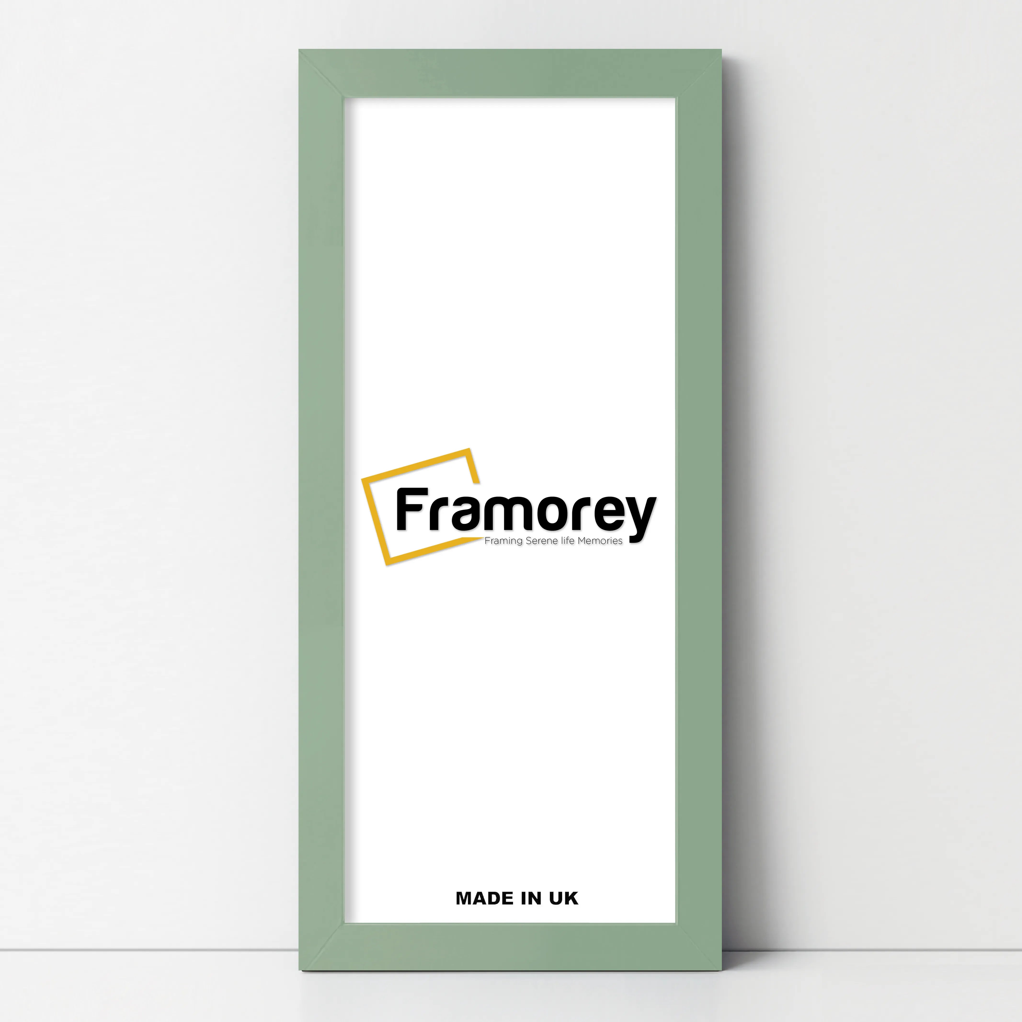 Panoramic Size Green Picture Frames Wall Decor Frame