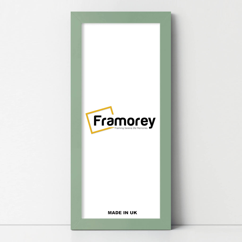 Panoramic Size Green Picture Frames Wall Decor Frame