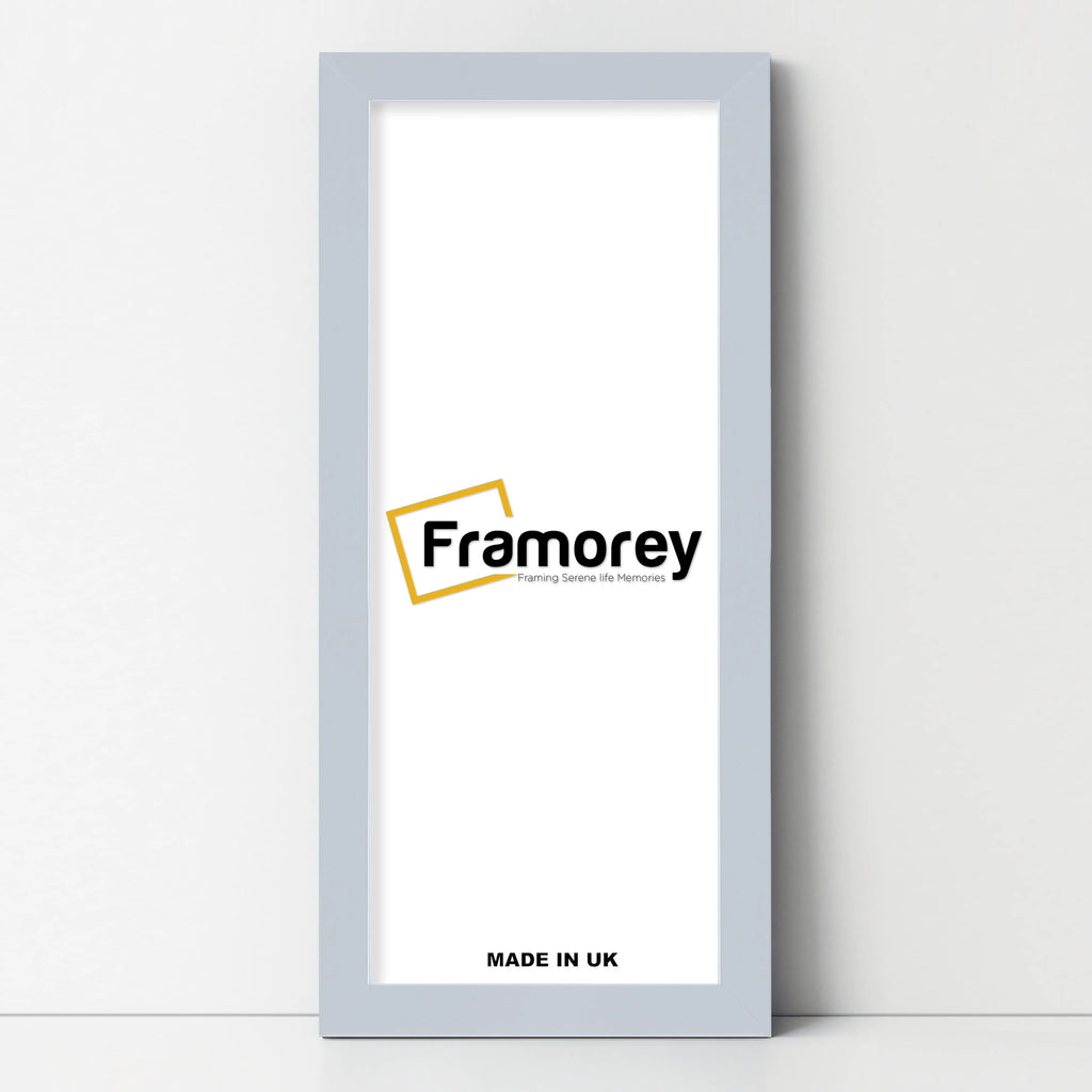 Panoramic Size Light Grey Picture Frames Wall Decor Frame