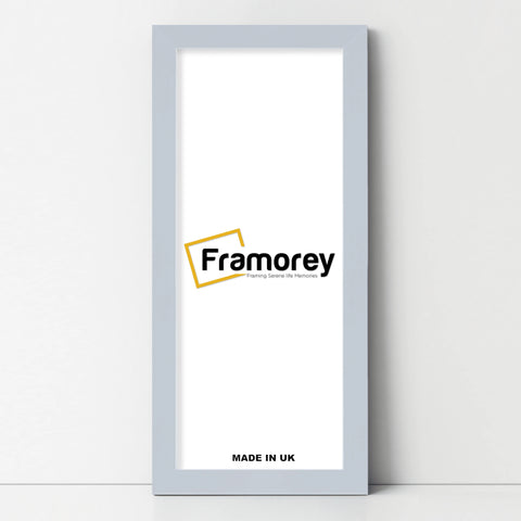 Panoramic Size Light Grey Picture Frames Wall Decor Frame