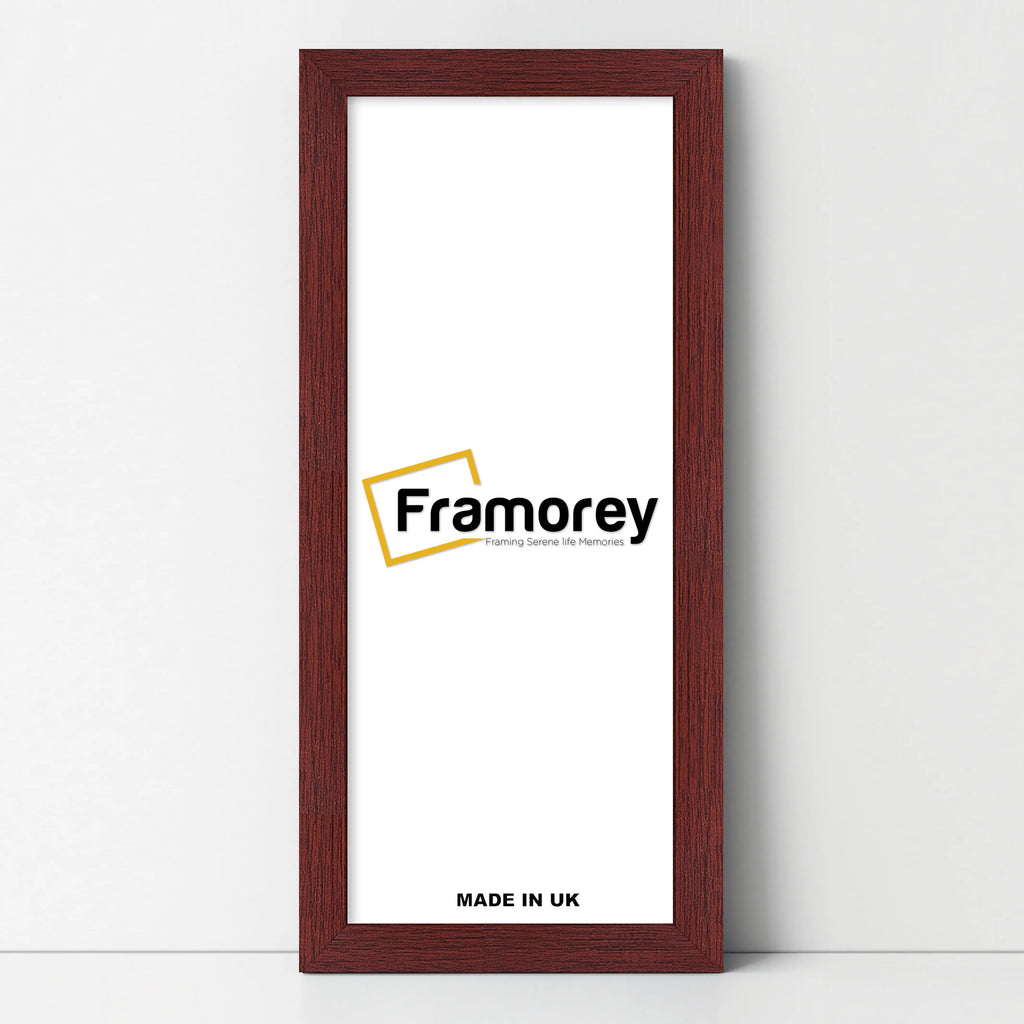 Panoramic Size Mahogany Picture Frames Wall Art Frame
