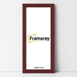Panoramic Size Mahogany Picture Frames Wall Art Frame